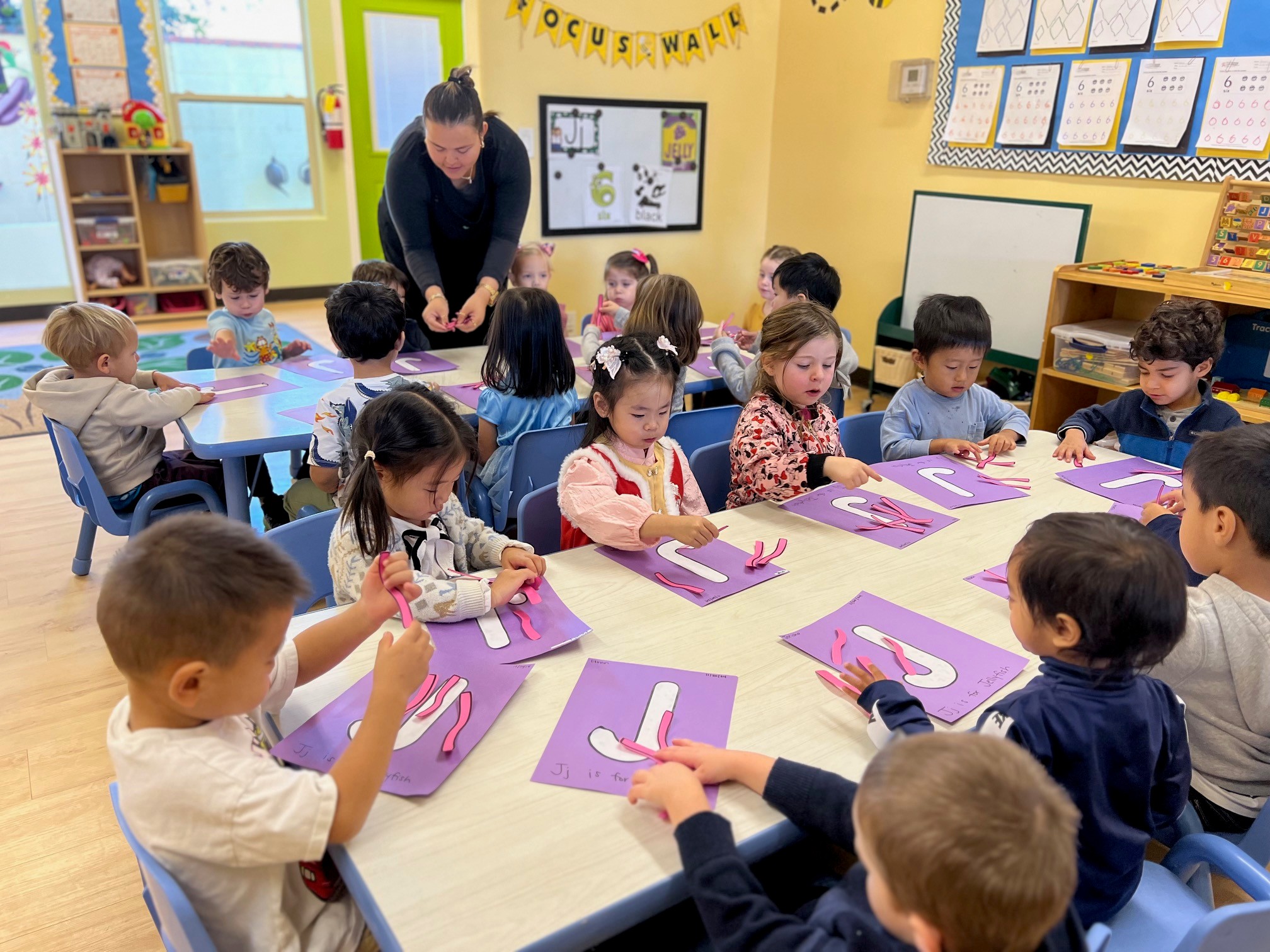Kids enjoy and play in a fun, nurturing environment at Montessori Yorba Linda