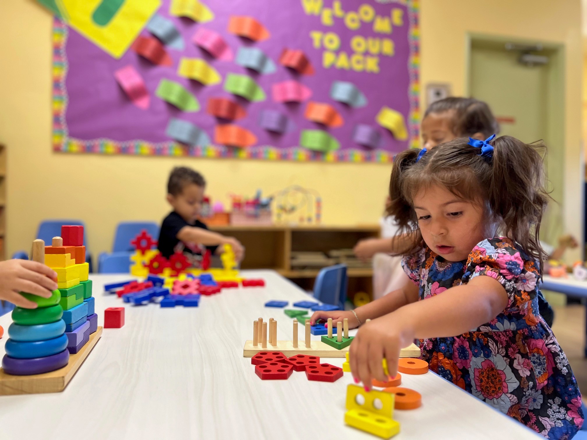 Kids enjoy Pre-K activities at preschool Placentia
